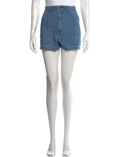 Pre-owned Veronica Beard Mini Shorts W/ Tags In Blue