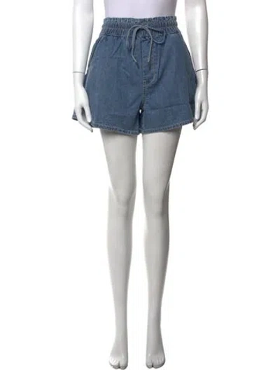 Pre-owned Veronica Beard Mini Shorts W/ Tags In Blue