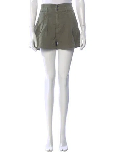 Pre-owned Veronica Beard Mini Shorts W/ Tags In Green