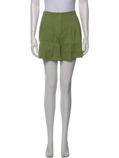 Pre-owned Veronica Beard Mini Shorts W/ Tags In Green