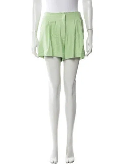 Pre-owned Veronica Beard Mini Shorts W/ Tags In Green