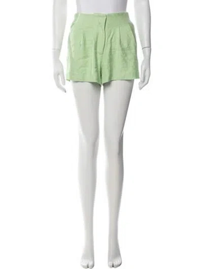 Pre-owned Veronica Beard Mini Shorts W/ Tags In Green