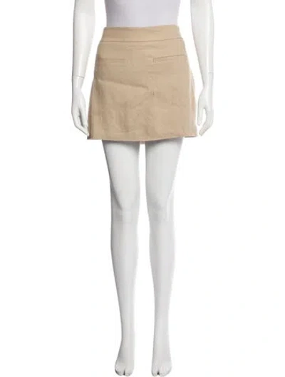 Pre-owned Veronica Beard Mini Shorts W/ Tags In Neutral