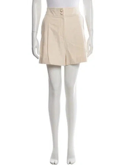 Pre-owned Veronica Beard Mini Shorts W/ Tags In Neutral