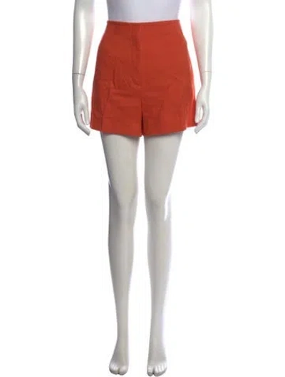 Pre-owned Veronica Beard Mini Shorts W/ Tags In Orange