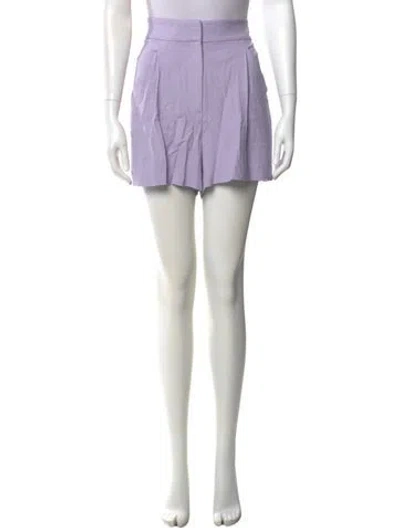 Pre-owned Veronica Beard Mini Shorts W/ Tags In Purple