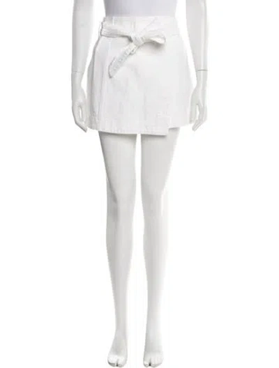 Pre-owned Veronica Beard Mini Shorts W/ Tags In White