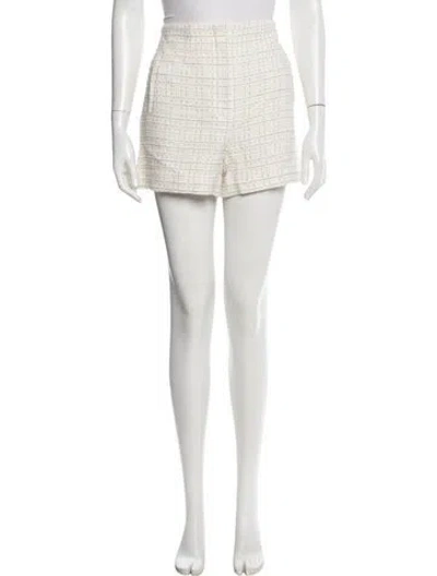 Pre-owned Veronica Beard Mini Shorts W/ Tags In White