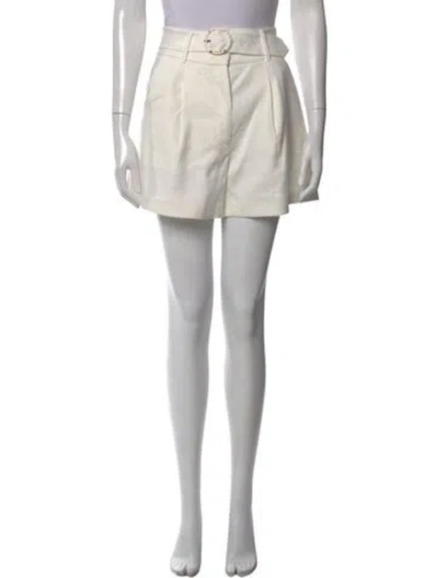 Pre-owned Veronica Beard Mini Shorts W/ Tags In White