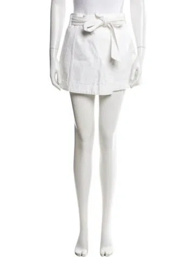 Pre-owned Veronica Beard Mini Shorts W/ Tags In White