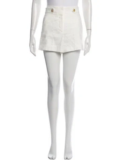 Pre-owned Veronica Beard Mini Shorts W/ Tags In White