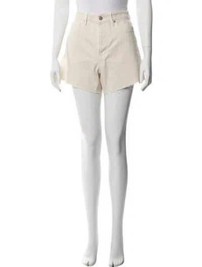Pre-owned Veronica Beard Mini Shorts W/ Tags In Yellow