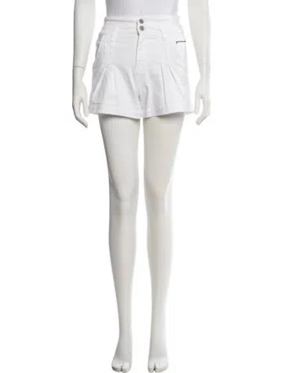 Pre-owned Veronica Beard Mini Shorts In White