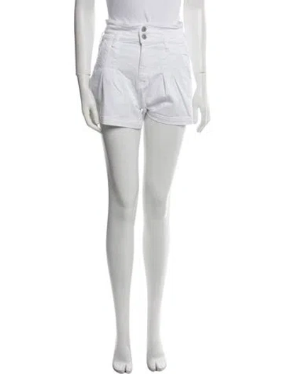 Pre-owned Veronica Beard Mini Shorts In White