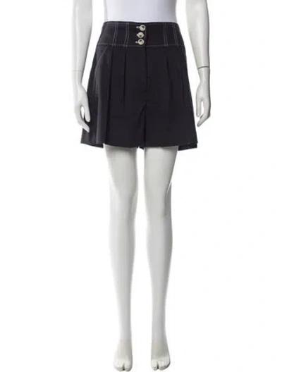 Pre-owned Veronica Beard Mini Shorts In White