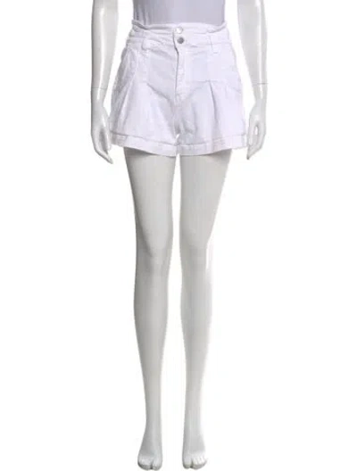 Pre-owned Veronica Beard Mini Shorts In White