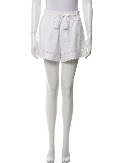 Pre-owned Veronica Beard Mini Shorts In White