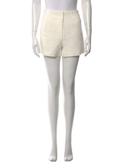Pre-owned Veronica Beard Mini Shorts In White