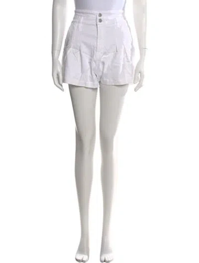Pre-owned Veronica Beard Mini Shorts In White