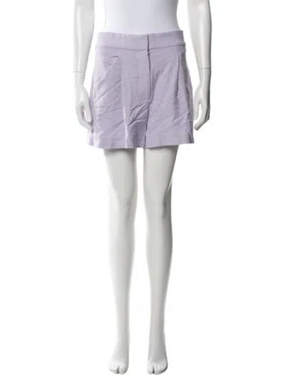 Pre-owned Veronica Beard Mini Shorts In White