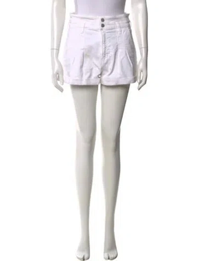 Pre-owned Veronica Beard Mini Shorts In White