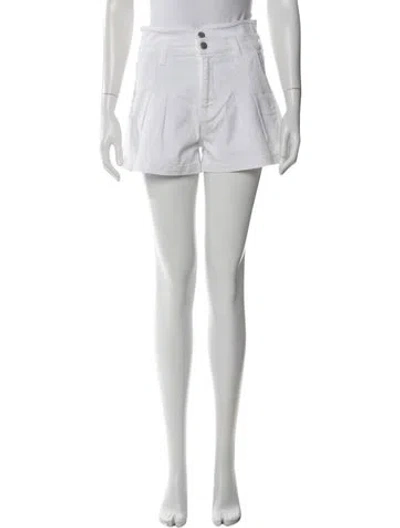 Pre-owned Veronica Beard Mini Shorts In White