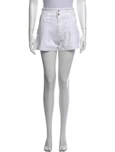 Pre-owned Veronica Beard Mini Shorts In White