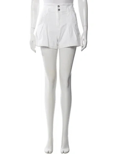 Pre-owned Veronica Beard Mini Shorts In White