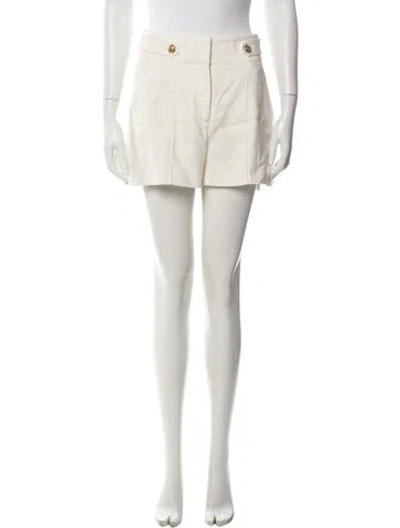 Pre-owned Veronica Beard Mini Shorts In White