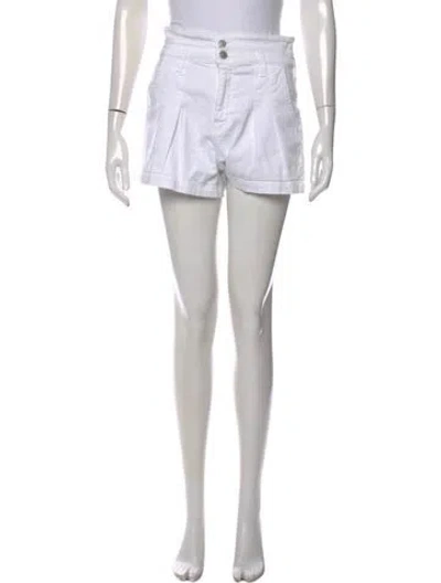 Pre-owned Veronica Beard Mini Shorts In White