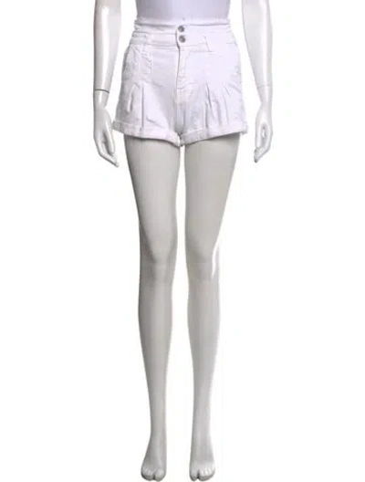 Pre-owned Veronica Beard Mini Shorts In White