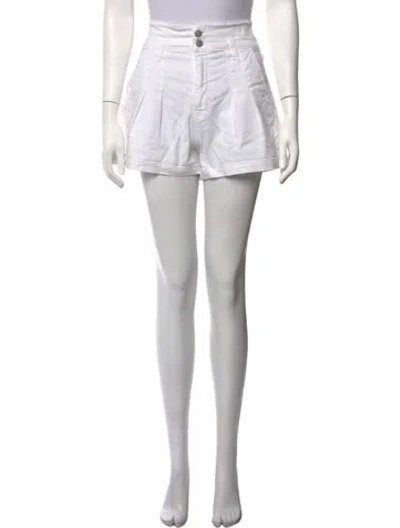 Pre-owned Veronica Beard Mini Shorts In White