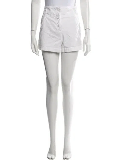Pre-owned Veronica Beard Mini Shorts In White