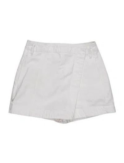 Pre-owned Veronica Beard Mini Shorts In White