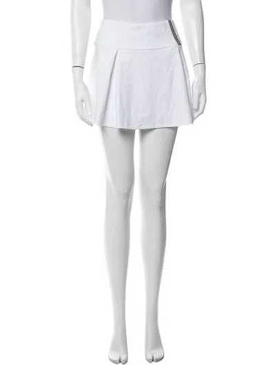 Pre-owned Veronica Beard Mini Shorts In White