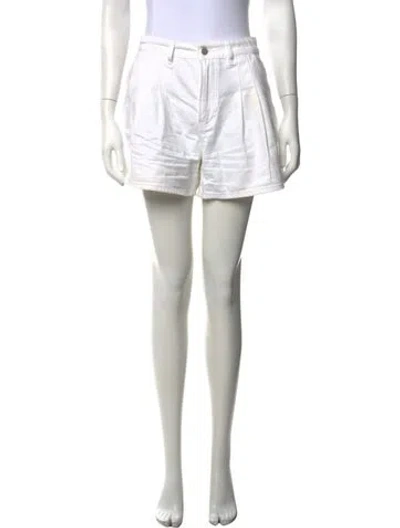 Pre-owned Veronica Beard Mini Shorts In White