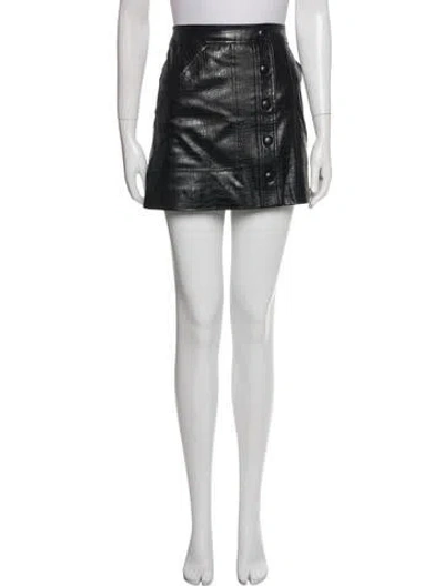 Pre-owned Veronica Beard Mini Skirt In Black
