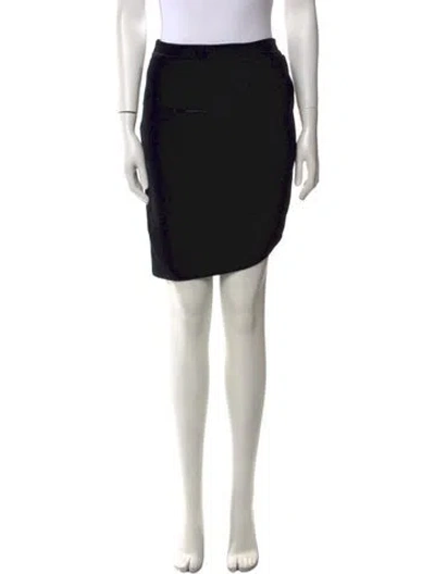 Pre-owned Veronica Beard Mini Skirt In Black