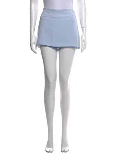 Pre-owned Veronica Beard Mini Skirt In Blue