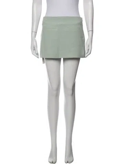 Pre-owned Veronica Beard Mini Skirt In Blue