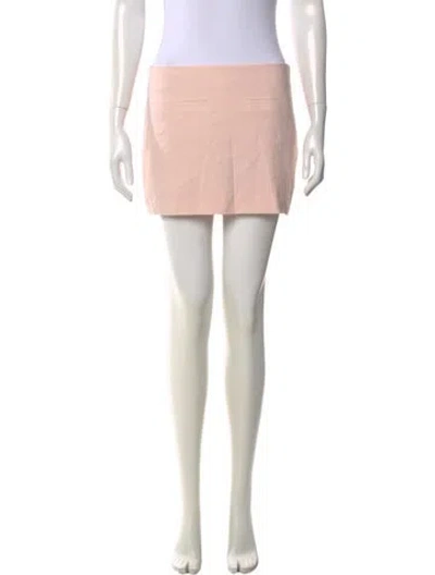 Pre-owned Veronica Beard Mini Skirt In Pink