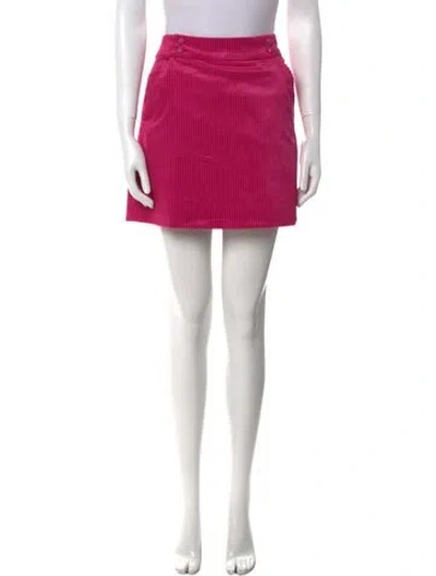 Pre-owned Veronica Beard Mini Skirt W/ Tags In Pink