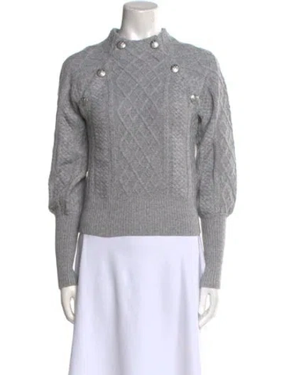 Pre-owned Veronica Beard Mock Neck Sweater