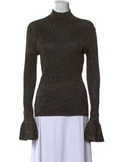 Pre-owned Veronica Beard Mock Neck Sweater
