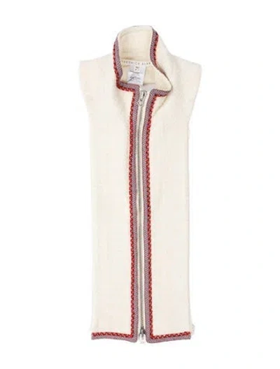 Pre-owned Veronica Beard Mock Neck Sweater In Neutrals
