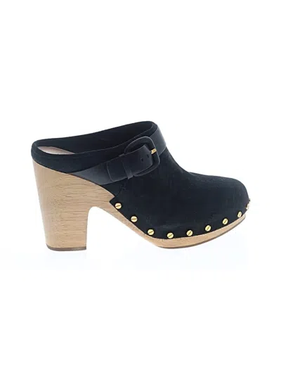 Pre-owned Veronica Beard Mule/clog In Black