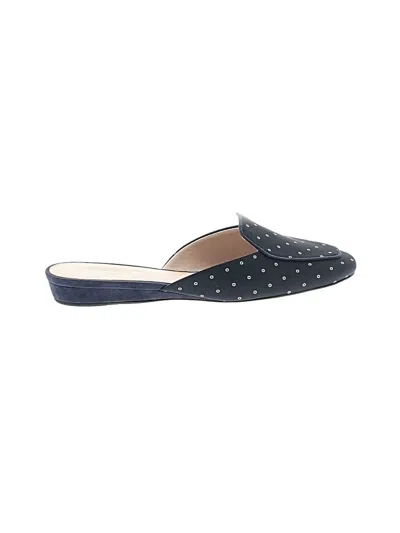 Pre-owned Veronica Beard Mule/clog In Blue