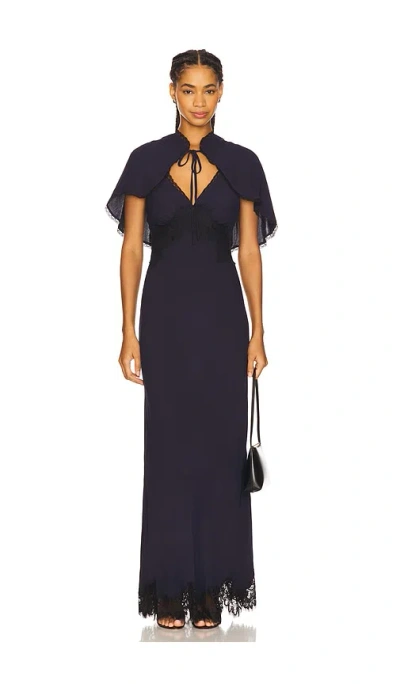 Veronica Beard Muriel Dress In Blue