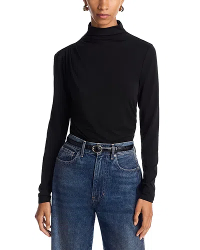 VERONICA BEARD MYLIE MOCK NECK TOP