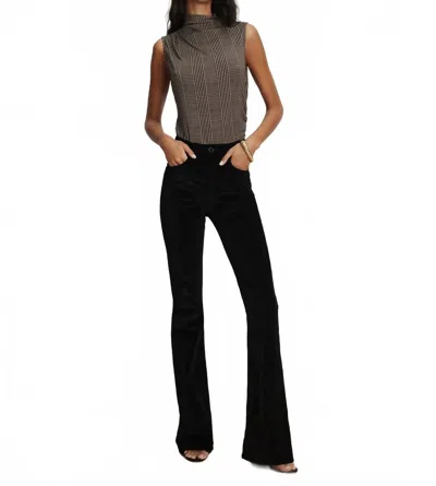 Veronica Beard Mylie Sleeveless Top In Dark Acorn Multi In Black